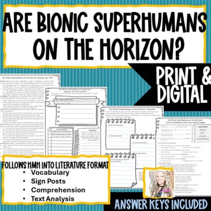Are Bionic Superhumans on the Horizon? Answer Key PDF Revealed