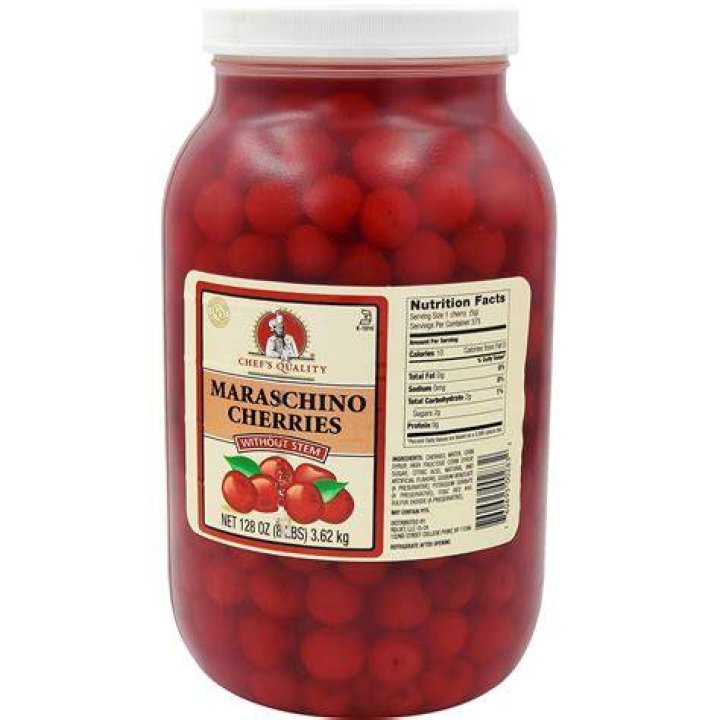 Are there bugs in maraschino cherries?