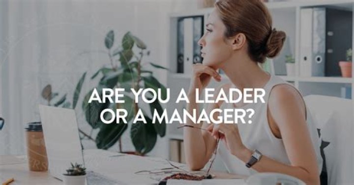 Are You a Leader or Manager? Take the Test PDF