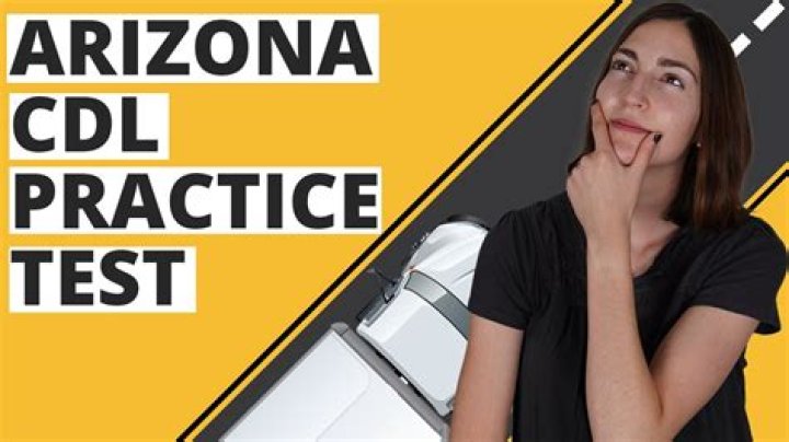Arizona CDL Practice Test PDF: Pass Your Exam with Confidence