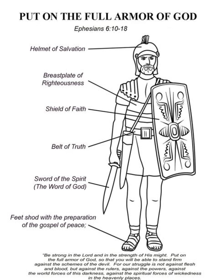 Free Armor of God Worksheets PDF – Download Christian Study Materials