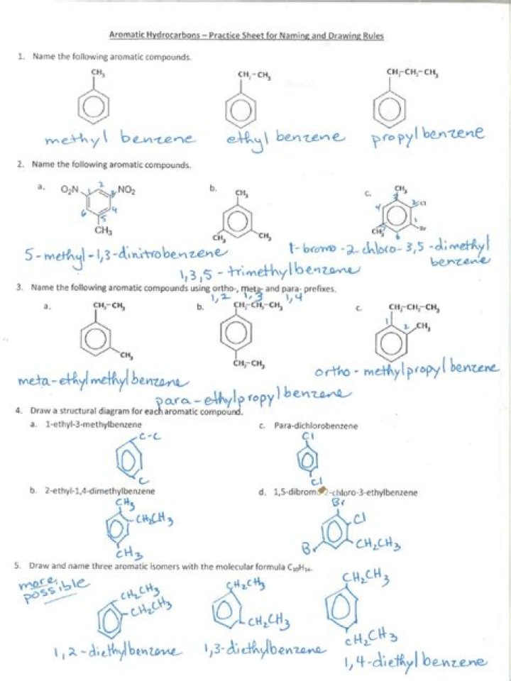 Aromaticity Practice Problems with Answers PDF – Master Organic Chemistry