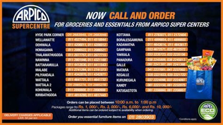 Arpico Super Center Price List PDF – Download Latest Pricing