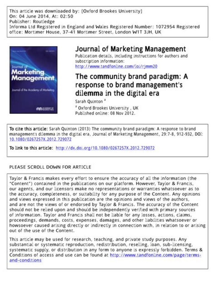 Complete Guide to Brand Management PDF – Expert Strategies