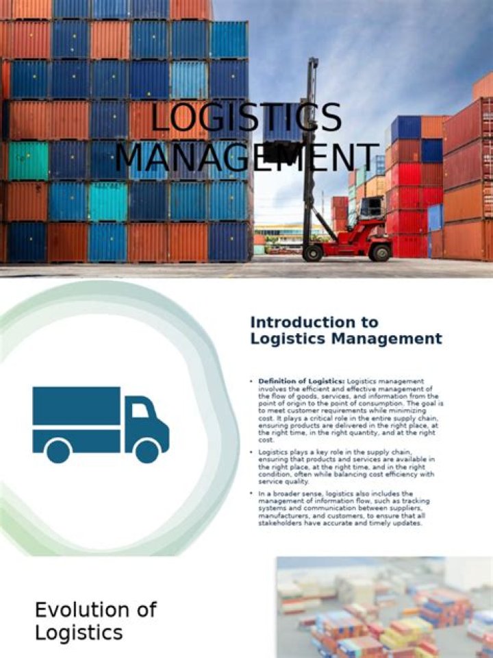 Essential Logistics Management PDF Articles – Master Supply Chain Efficiency