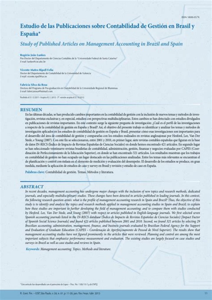 Essential Management Accounting PDF Articles for Students & Professionals