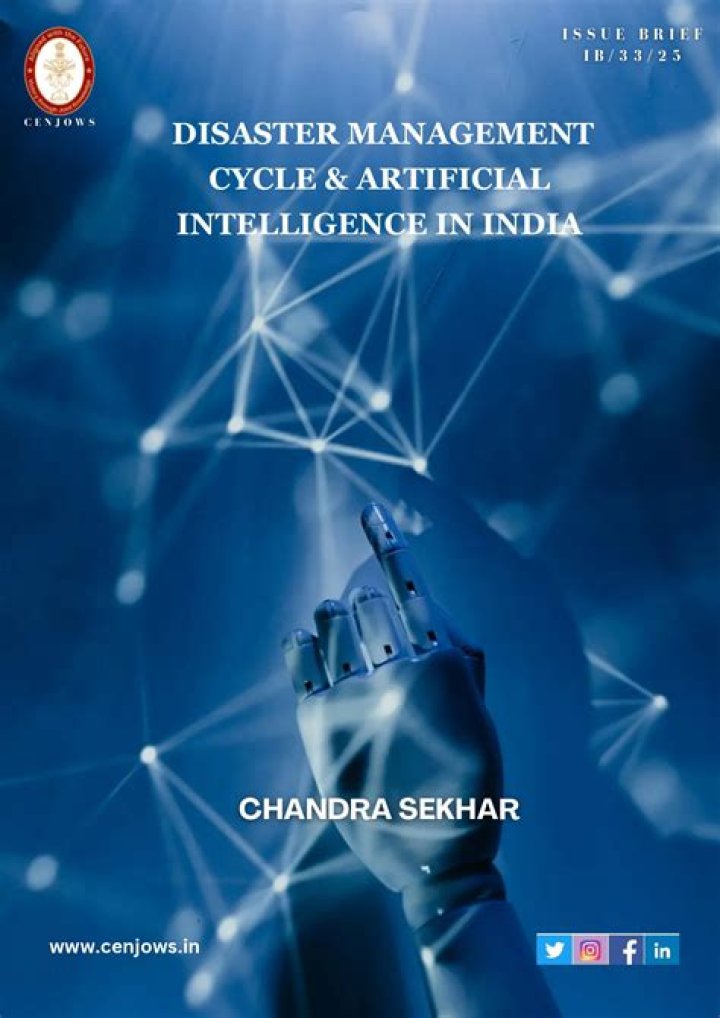 Artificial Intelligence and Disaster Management: A PDF Guide