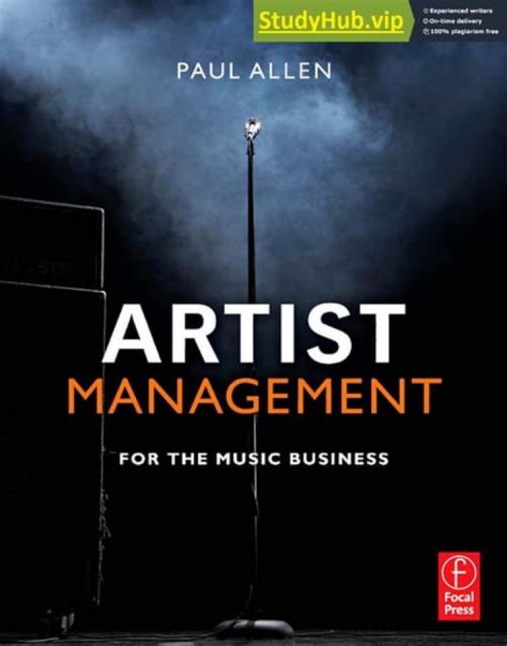 Mastering Artist Management in the Music Business: A Comprehensive PDF Guide