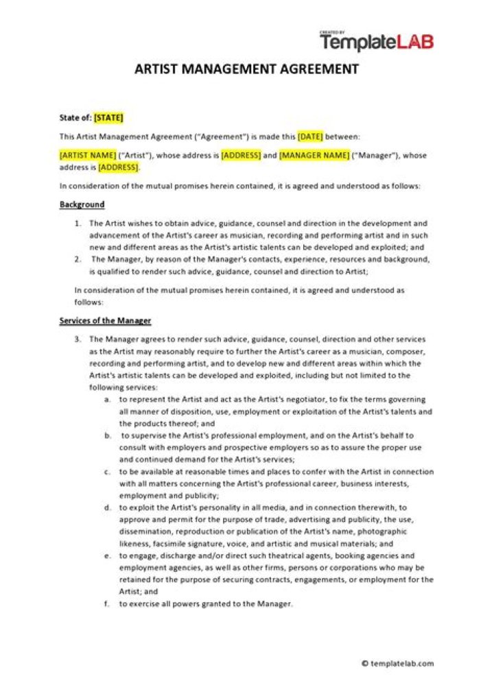 Artist Management PDF Download: Complete Guide for Success
