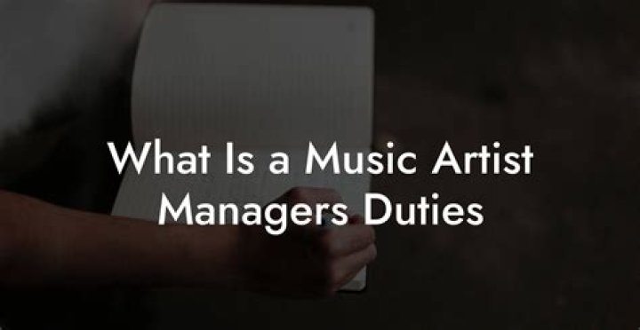 Essential Artist Manager Duties PDF: A Comprehensive Guide