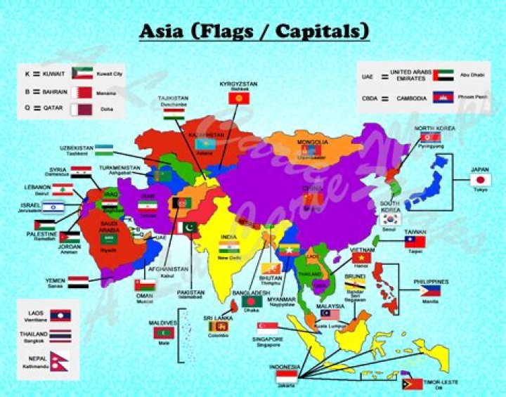 Free PDF List of Asian Countries – Download Now