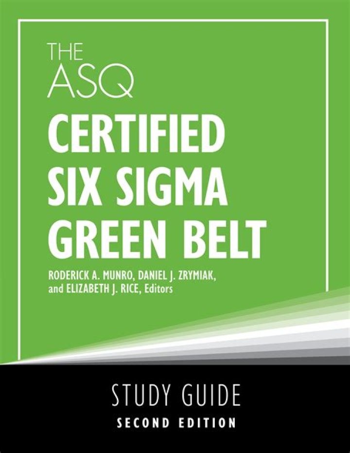 ASQ Six Sigma Green Belt Exam Questions & Answers PDF