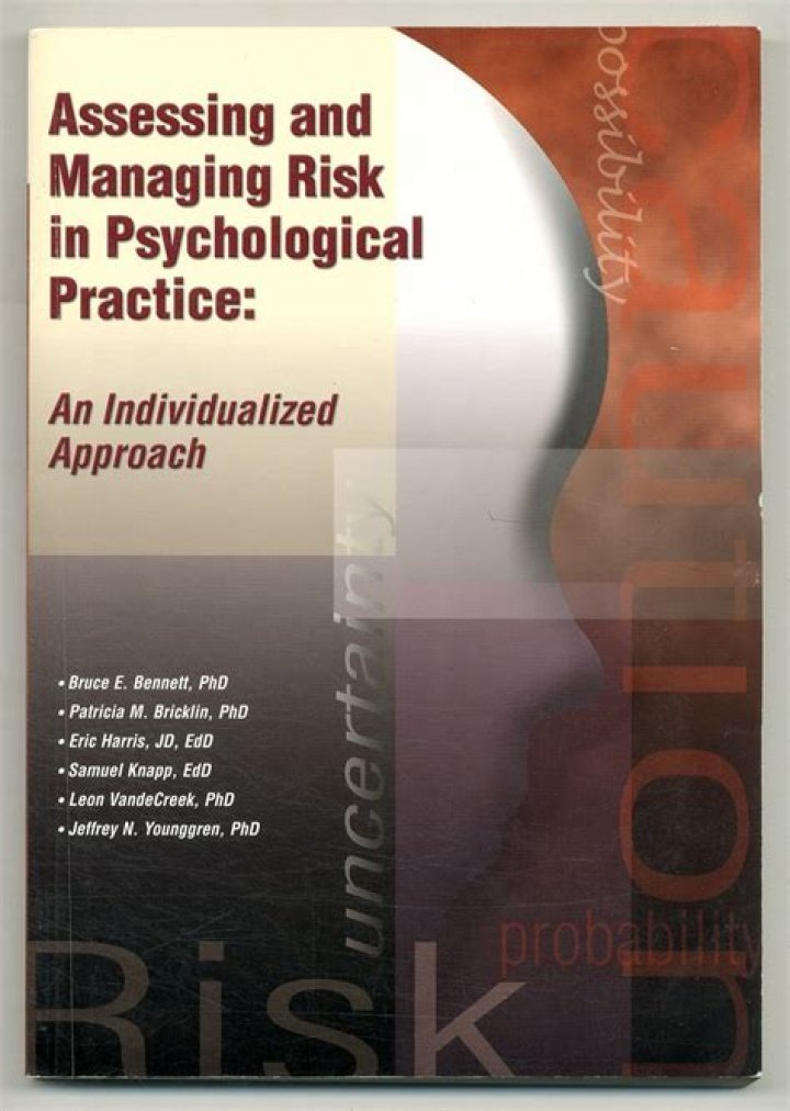 Assessing and Managing Risk in Psychological Practice: A Practical PDF Guide