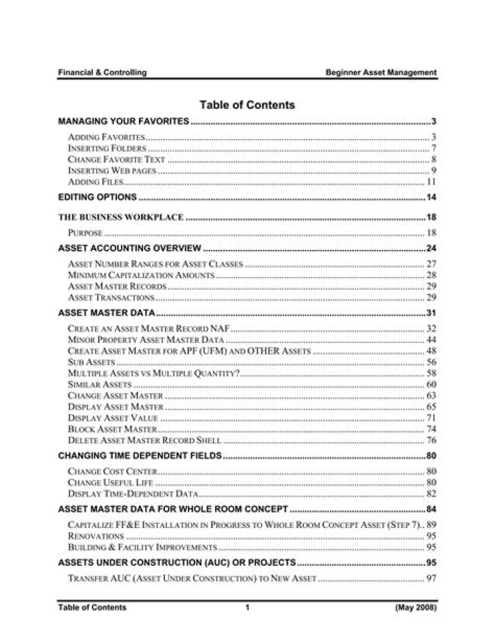 Asset Management Manual PDF: Complete Guide for Effective Control