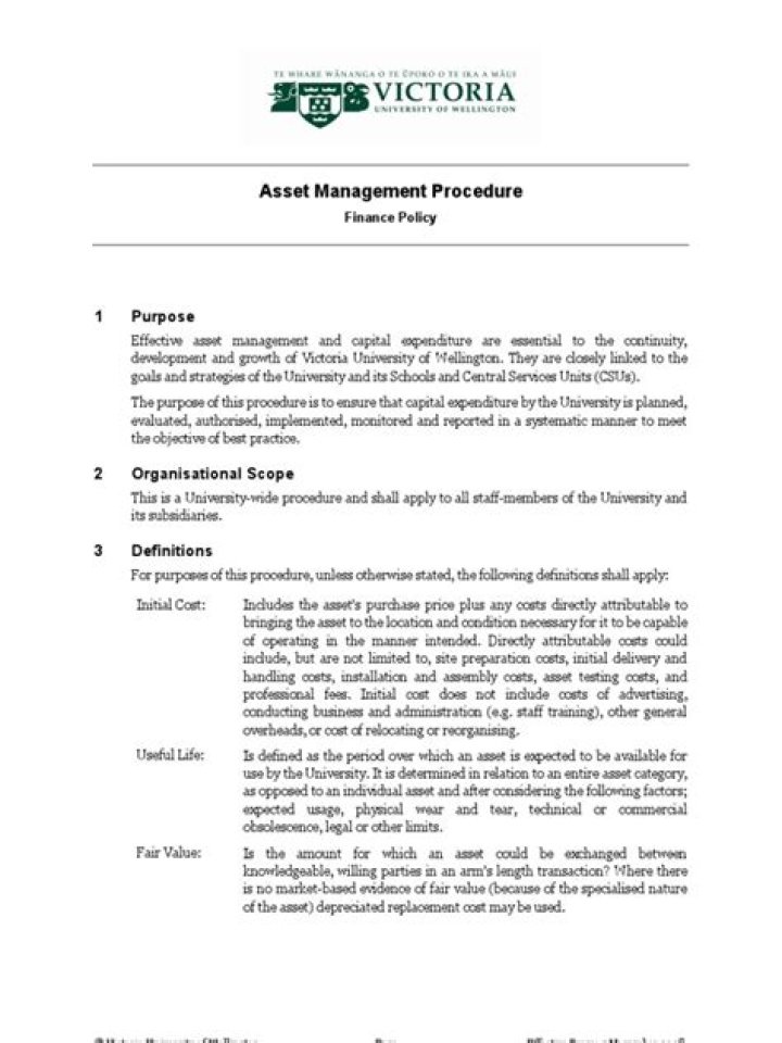 Asset Management Procedure PDF: Step-by-Step Guide