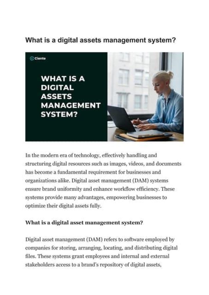 Essential Assets Management System PDF for Seamless Operations