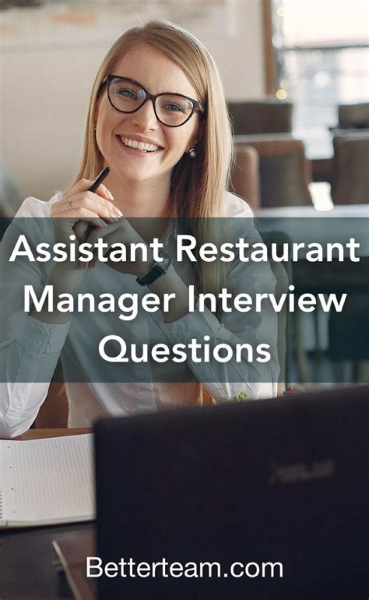 Assistant Restaurant Manager Interview Questions & Answers PDF
