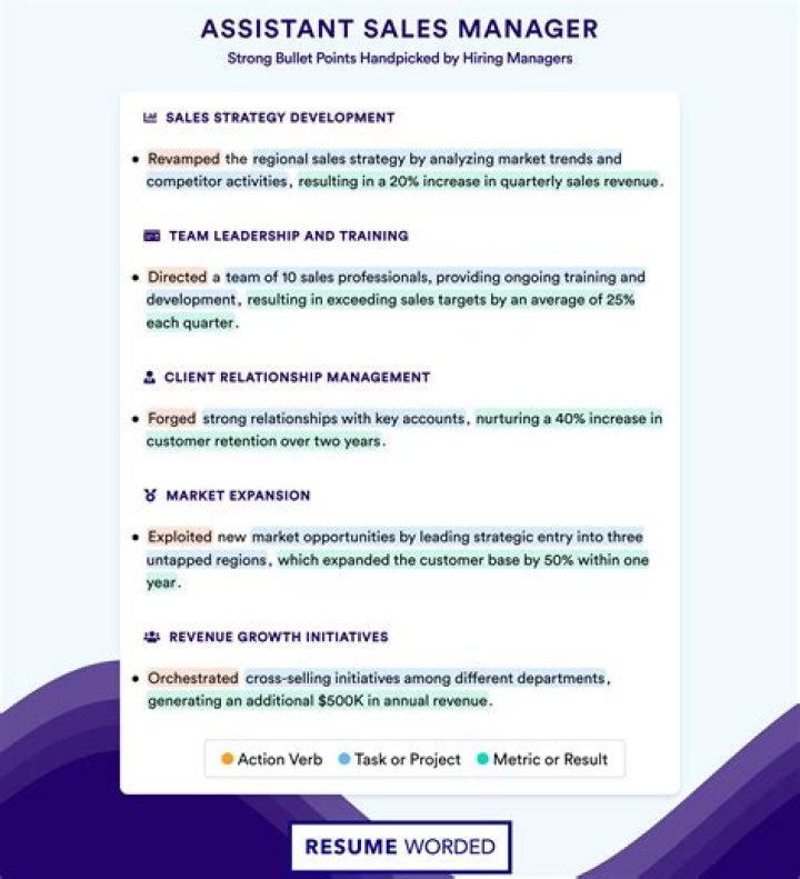 Assistant Sales Manager Job Description PDF Template