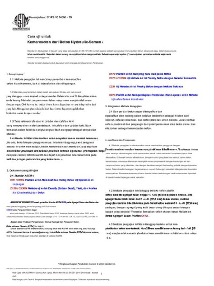 ASTM C143 Slump Test PDF: Accurate Field & Lab Testing Guide