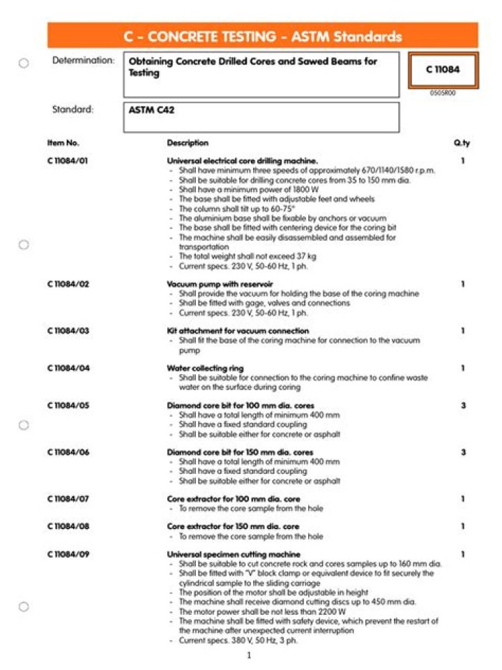 ASTM C42 Core Test PDF: Official Specification & Testing Guide