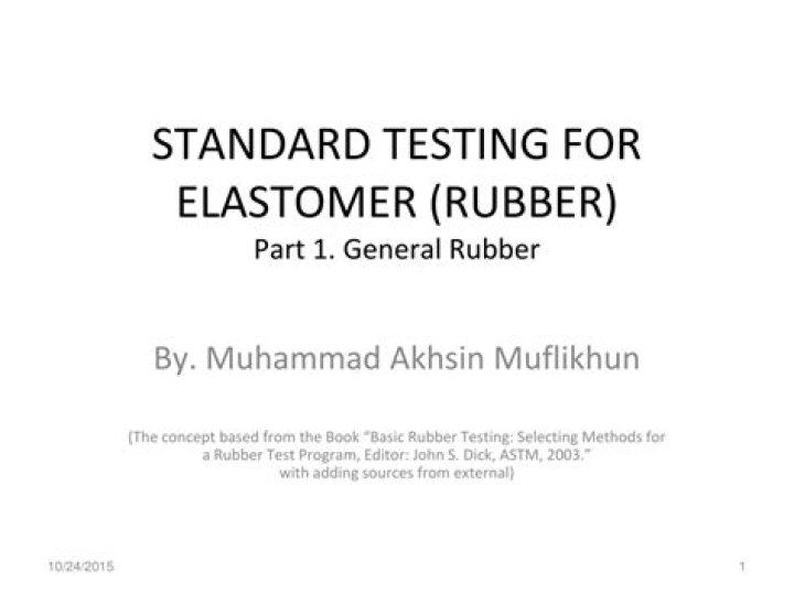 Essential ASTM Rubber Testing Methods PDF: Complete Guide