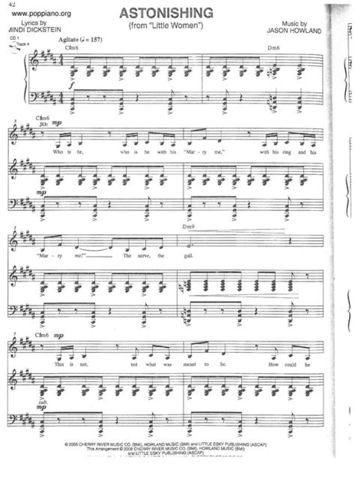 Astonishing Sheet Music PDF Free Downloads – Instant Access