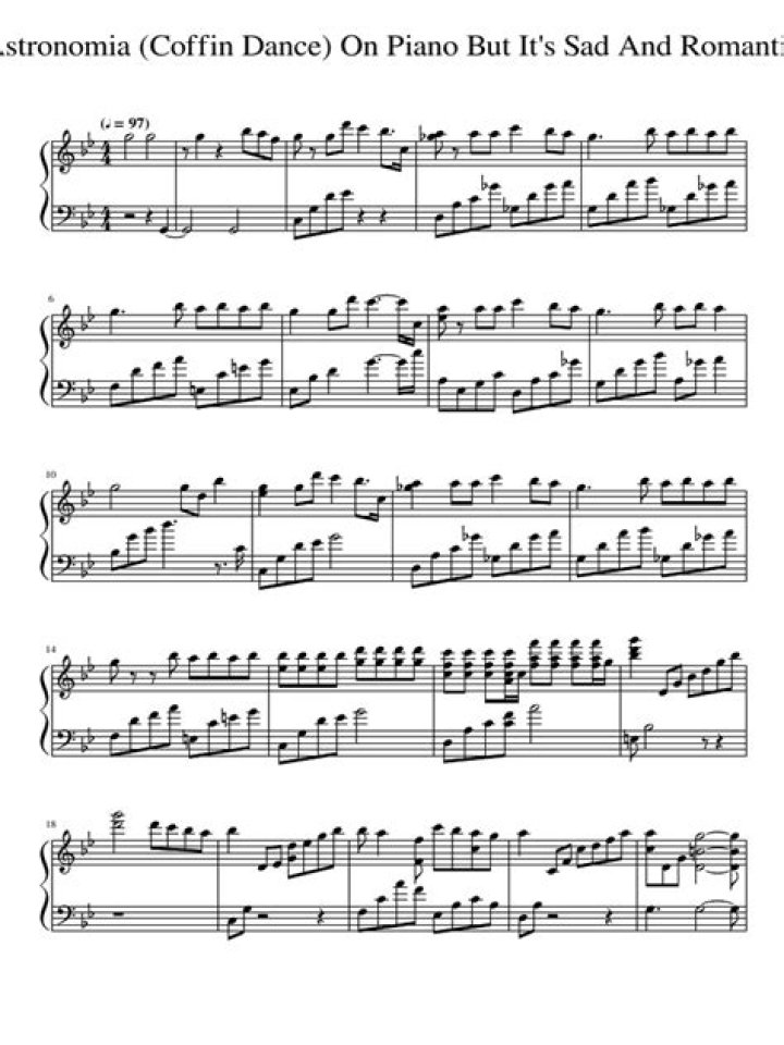Astronomia Piano Sheet PDF: Play Celestial Melodies Easily