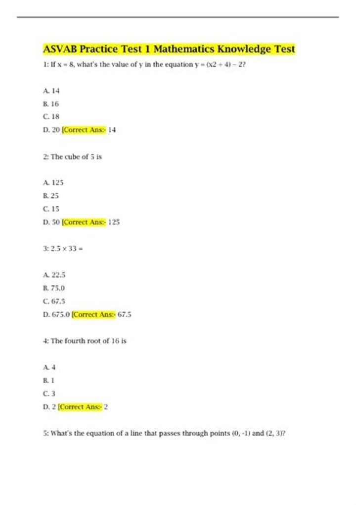 ASVAB Practice Questions PDF: Boost Your Test Scores Today