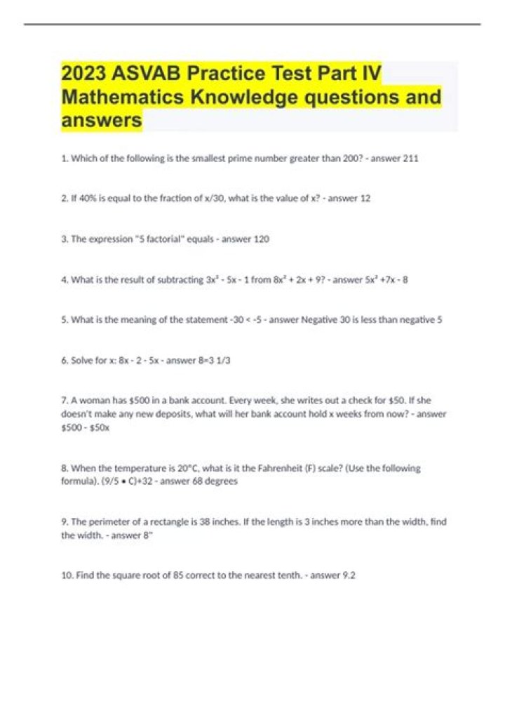 ASVAB Practice Test PDF 2023 with Answers: Pass the Exam Easily