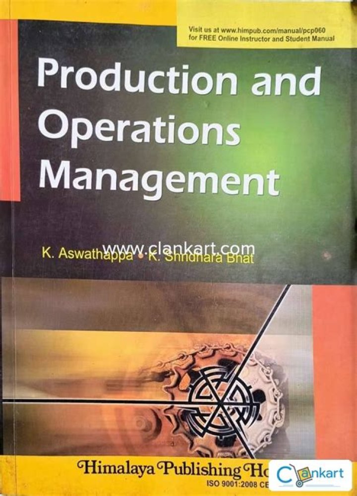 Aswathappa Production and Operations Management: Essential PDF Guide