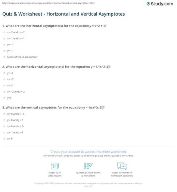 Asymptotes Questions and Answers PDF – Expert Study Guide