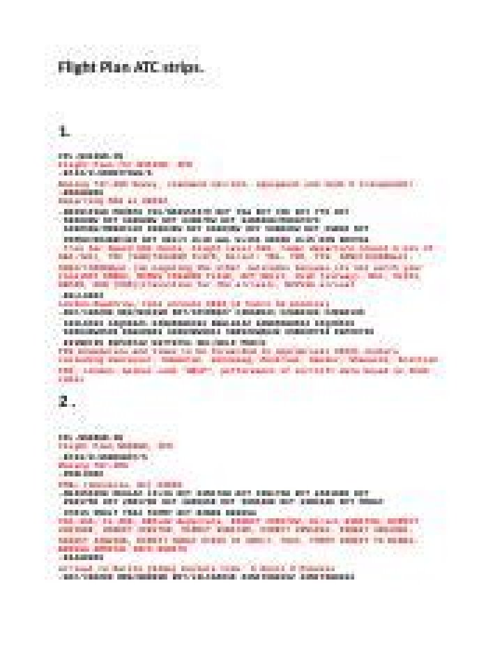 ATC Flight Plan PDF – Essential Guide for Pilots and ATC Staff