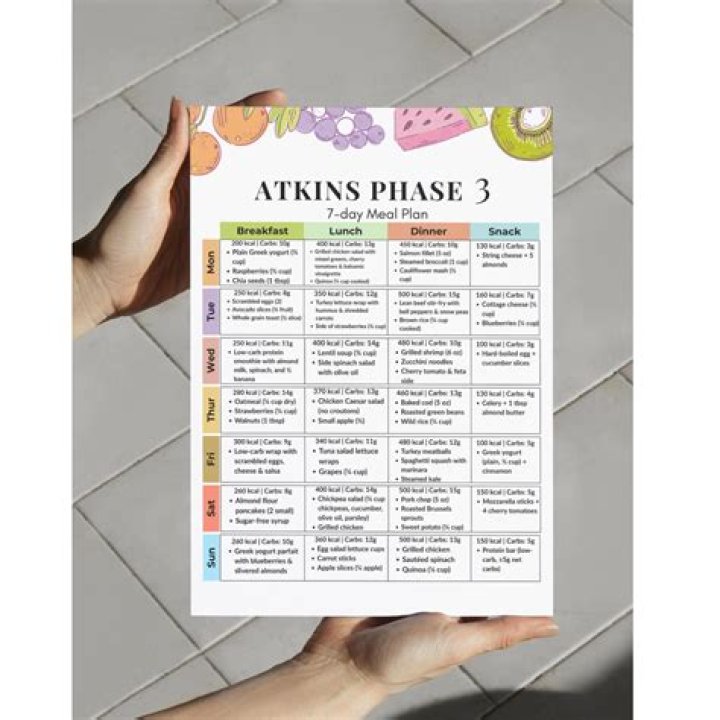 Atkins Phase 3 Meal Plan PDF: Ready to Kick Into Weight Loss