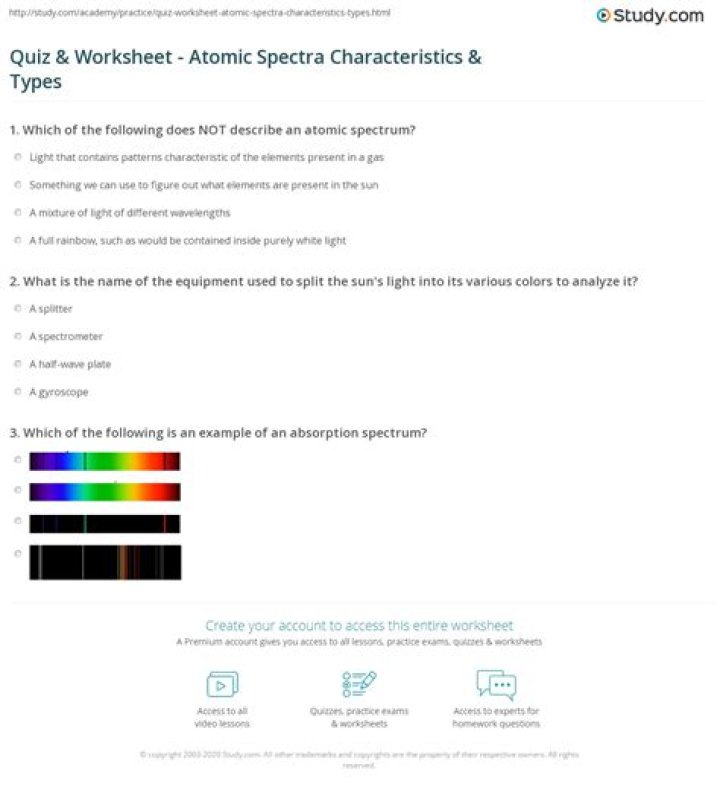 Atomic Spectra Questions and Answers PDF: Master Fundamentals