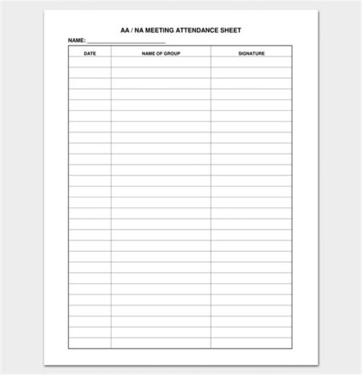 Download Free Attendance List PDF for Easy Tracking