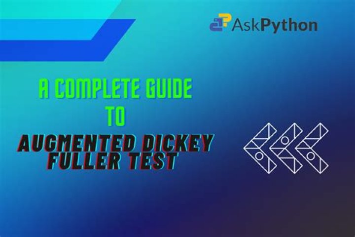 Augmented Dickey-Fuller Test PDF: Accurate Analysis & Interpretation