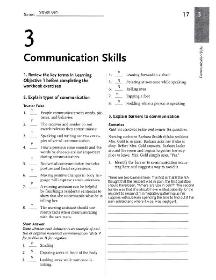 Autentico Chapter 5B Communication Workbook Answers PDF – Complete Guide