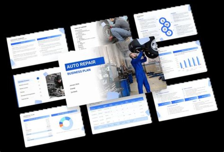 Complete Auto Repair Business Plan PDF for Startup Success