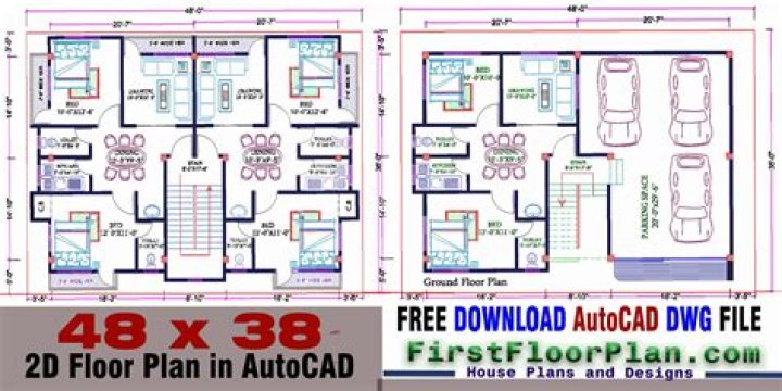 Download Autocad Floor Plan PDF for Accurate Home Design