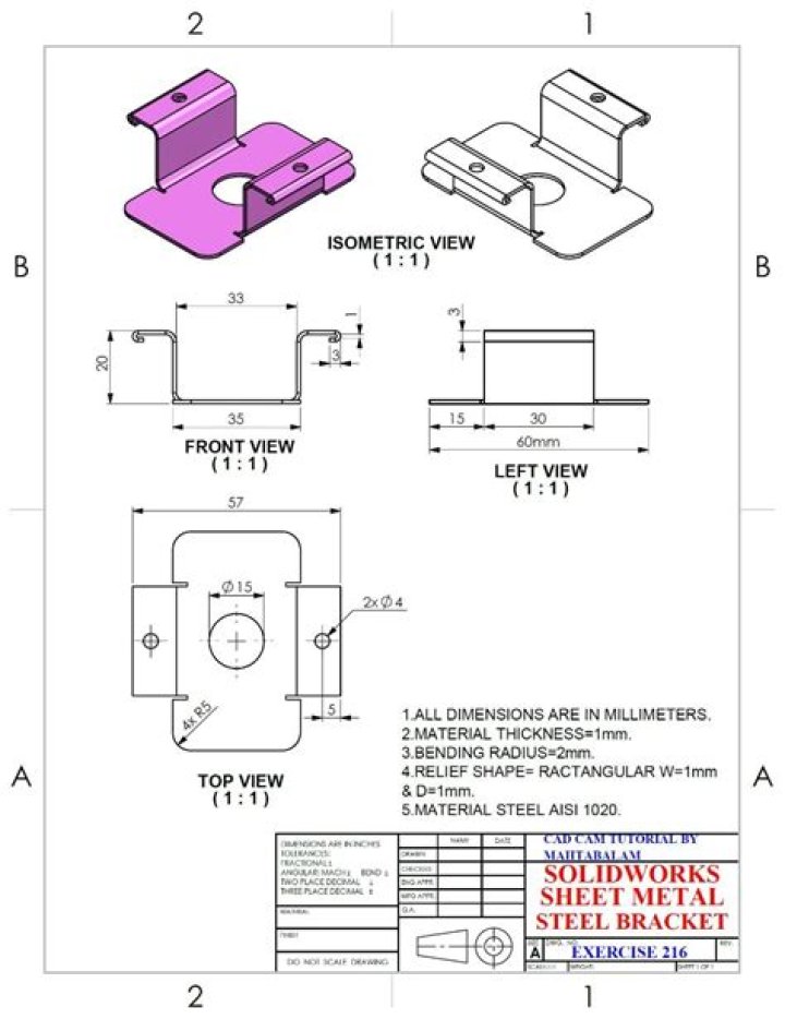Autocad Sheet Metal Tutorial PDF: Step-by-Step Guide