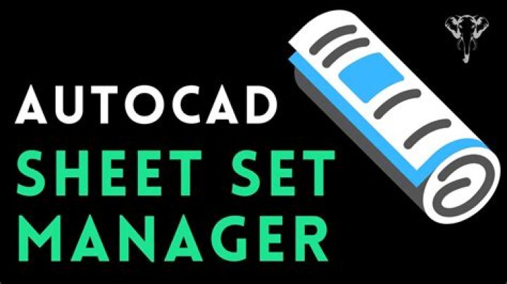 Autocad Sheet Set Manager: Publish Sheet Sets to PDF Instantly