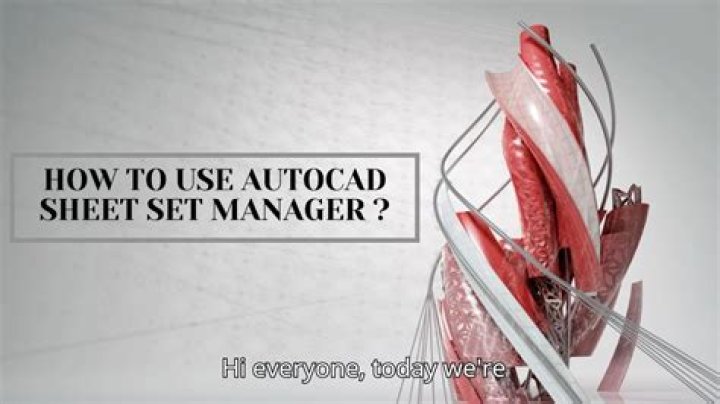 Autocad Sheet Set Manager Tutorial PDF: Step-by-Step Guide