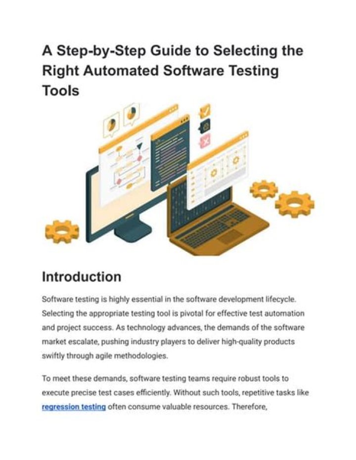 Top Automated Software Testing Tools PDF: Boost Efficiency & Accuracy