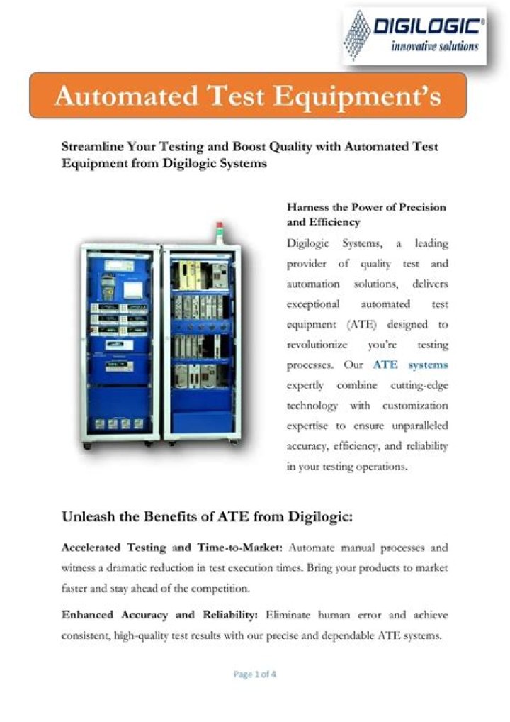 Optimize Testing with Automated Test Equipment PDF Guide