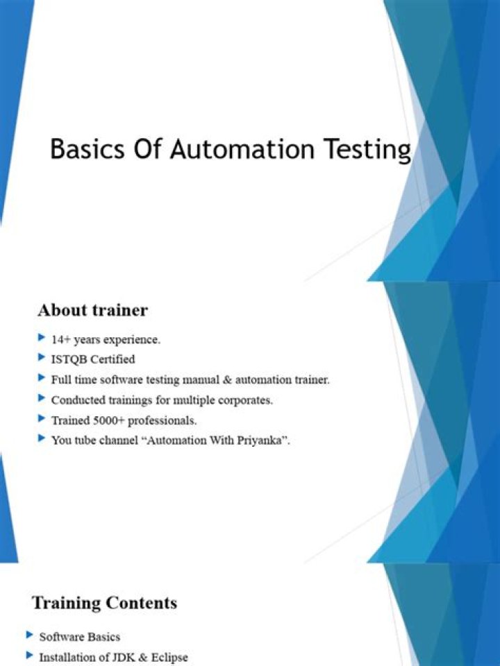 Automation Testing Basics PDF: Learn the Fundamentals Today