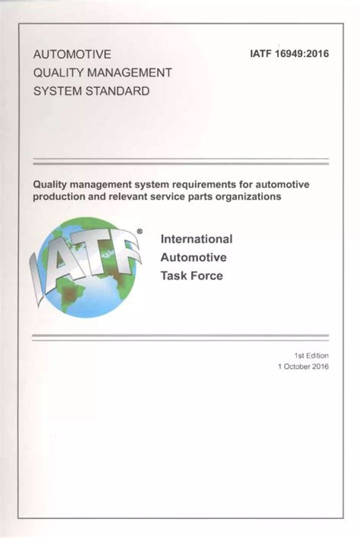 IAiTf 16949 Automotive Quality Management System Standard PDF Guide