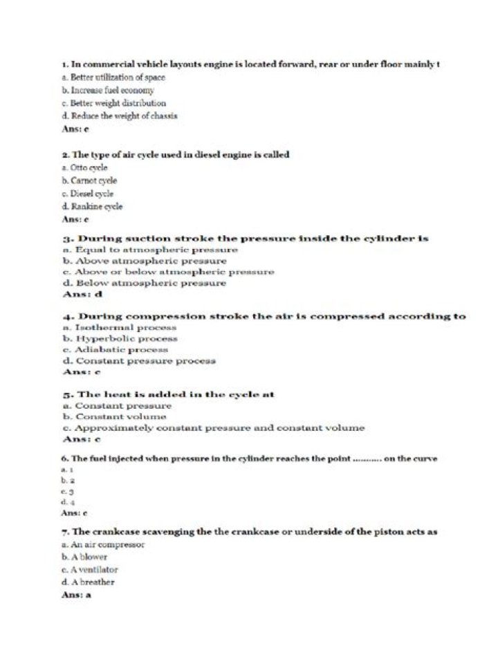 Automotive Questions & Answers PDF – Expert Answers for Drivers