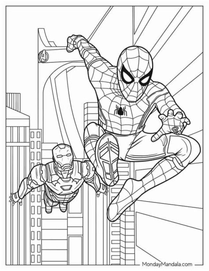 Free Avengers Coloring Sheets PDF – Print & Color Superhero Art
