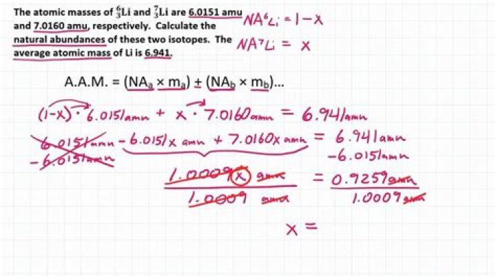 Average Atomic Mass Worksheet Answers PDF – Free Practice & Solutions