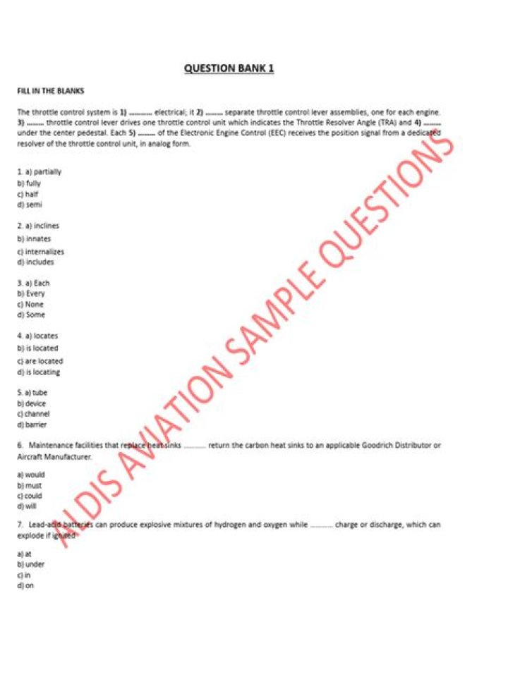 Aviation Exam Question Bank PDF – Perfect Practice for Pilots